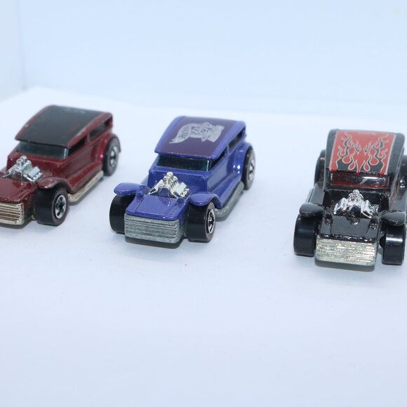 Hot Wheels Vintage series The Demon lot of 3 diecast cars 1:64 scale - Picture 1 of 7